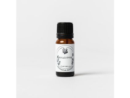 100% čistý přírodní destilovaný éterický olej eucalyptus (eucalyptus globulus), 10ml lékovka sklo