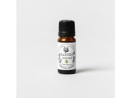 100% čistý přírodní destilovaný éterický olej z pryskyřice kadidlovníku indického (Boswellia Serrata) v organické kvalitě. 10ml